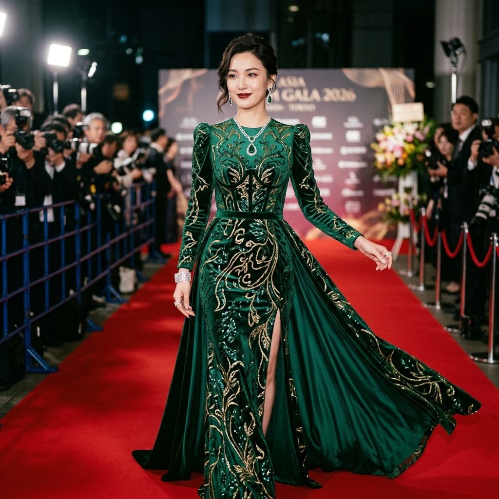Thời Trang Dạ Hội Và Red Carpet Châu Á 2026: Sự Tỏa Sáng Mới
